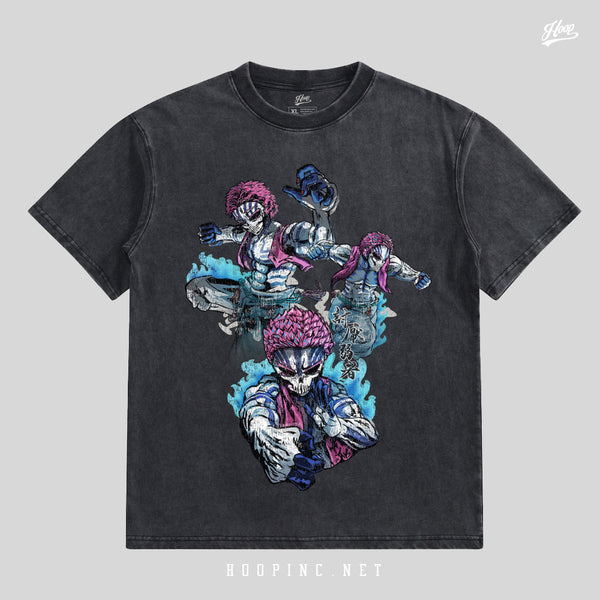 "討厭弱者！Hate the weak! " Washed Tee