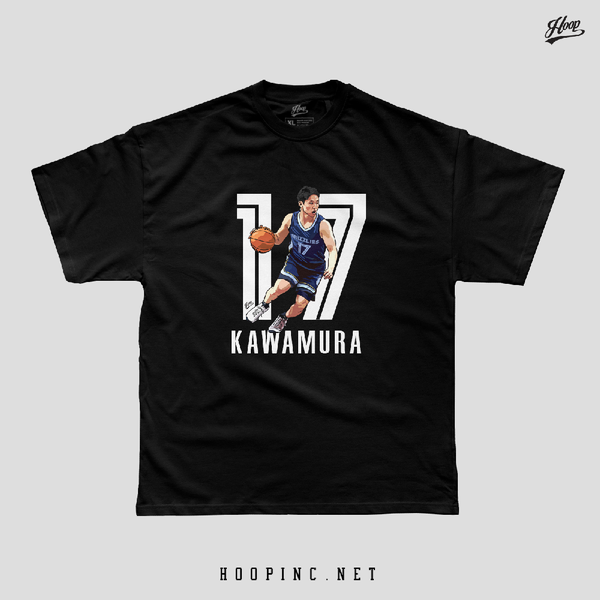 "KAWAMURA 17 河村勇輝" heavy weight tee