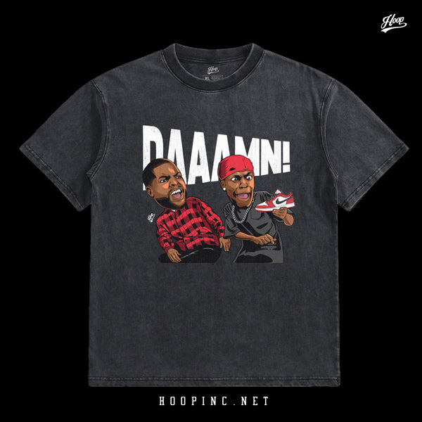 "Daaamn! AJ1 Chicago" Washed Tee