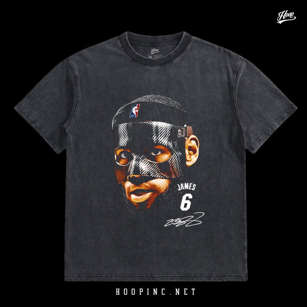 "MASKED BRON" Washed Tee