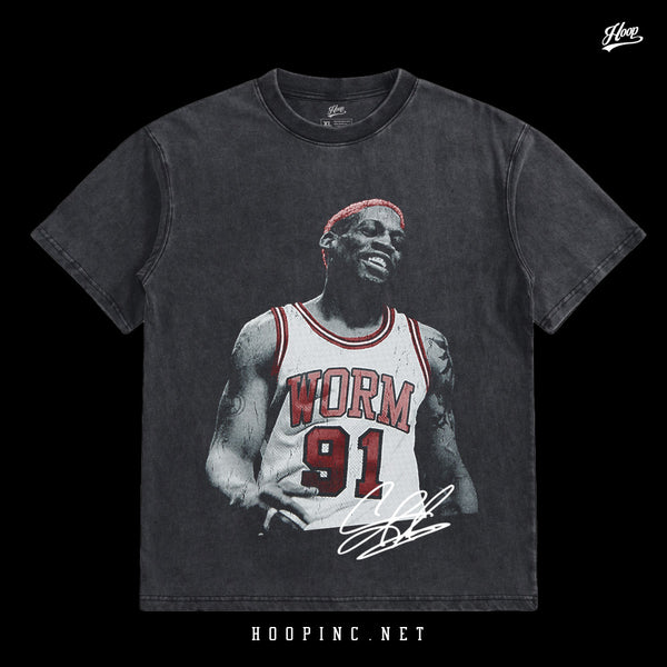 "The Worm #91" Washed Tee