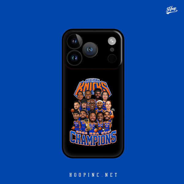 "NEW YORK CUP CHAMPION 2025" Silicone iPhone Case