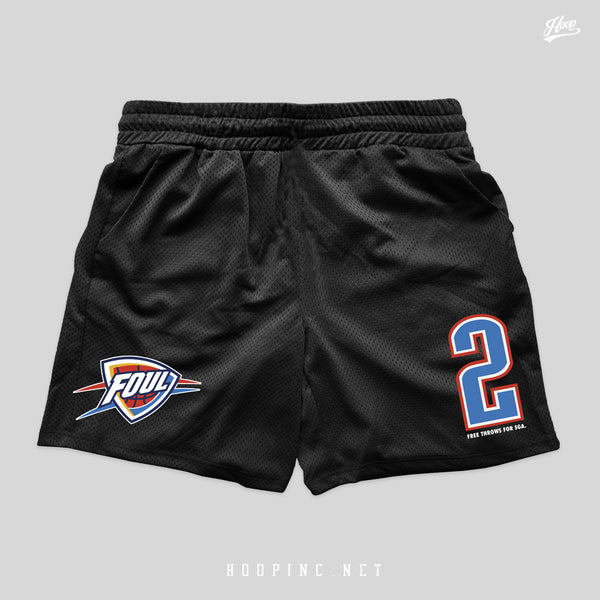 ""2 Free Throws" basketball shorts