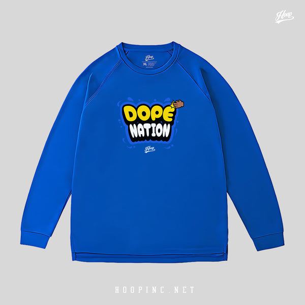 "DOPE NATION" Long sleeve quick dry shooting tee