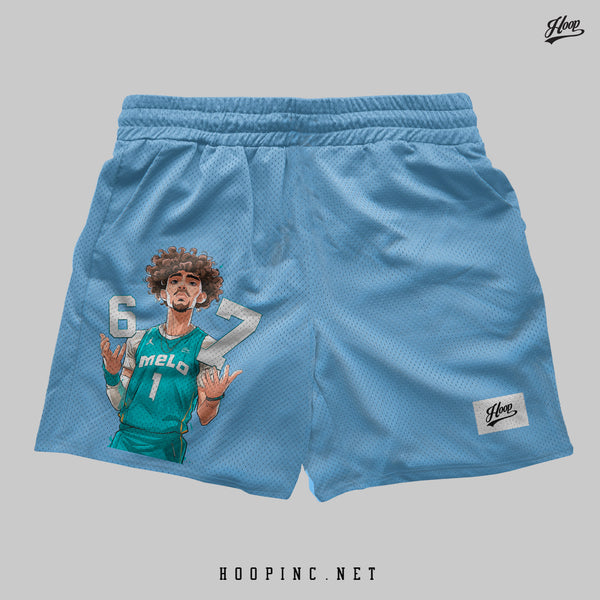 "MELO SIX SEVEN 67" basketball shorts