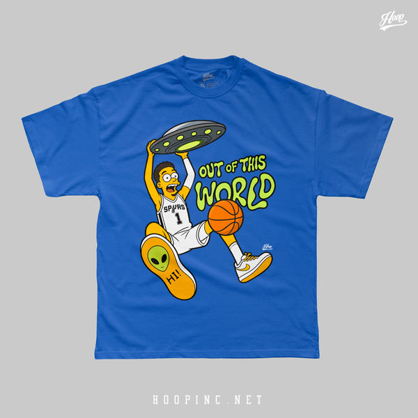 "Wemby Alien Out of This World" tee