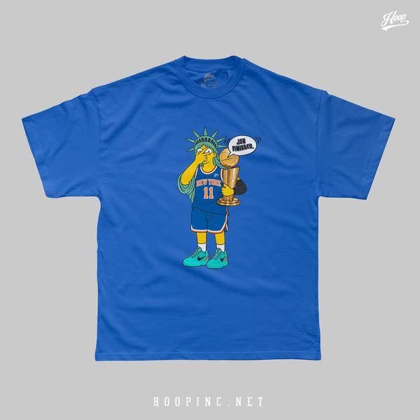 "NEW YORK JOB FINISHED 2026 CHAMPION" Heavy Weight Tee