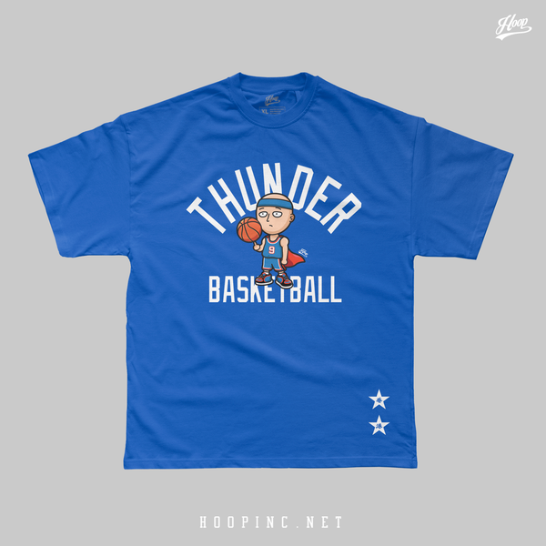 "Thunder Basketball" Heavy Weight Tee