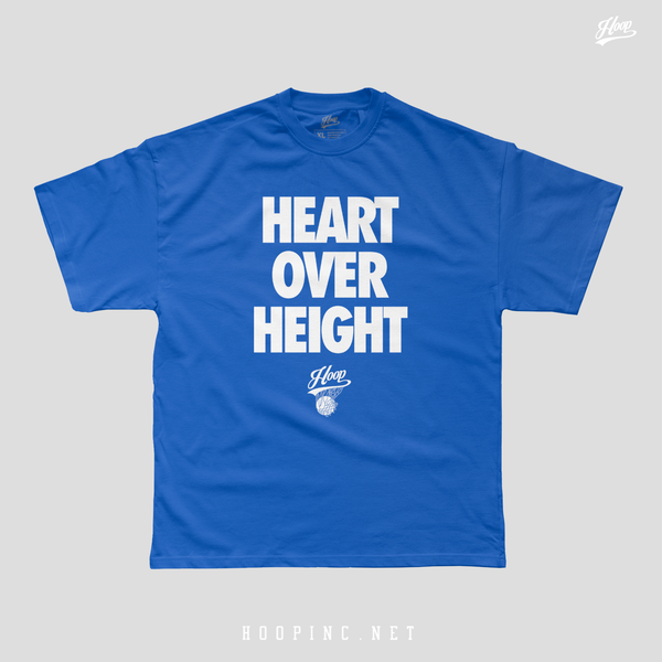 "HEART OVER HEIGHT" Heavy Weight Tee