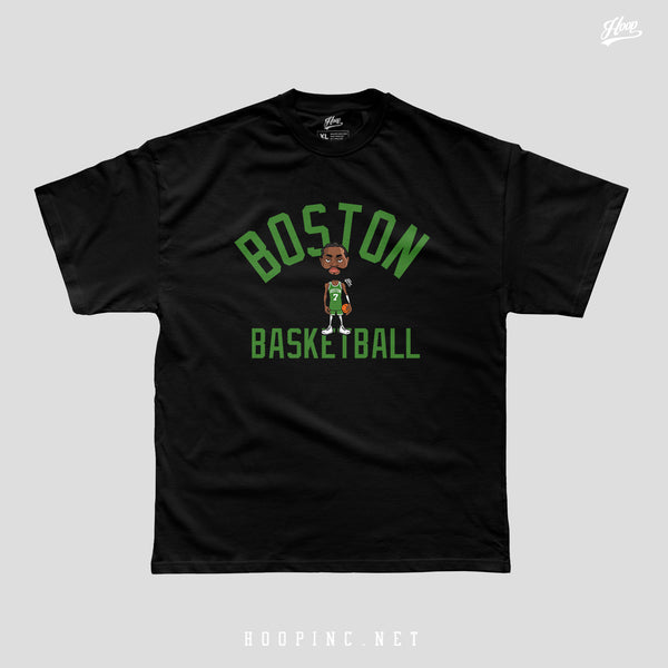 "BOSTON BASKETBALL" Heavy Weight Tee