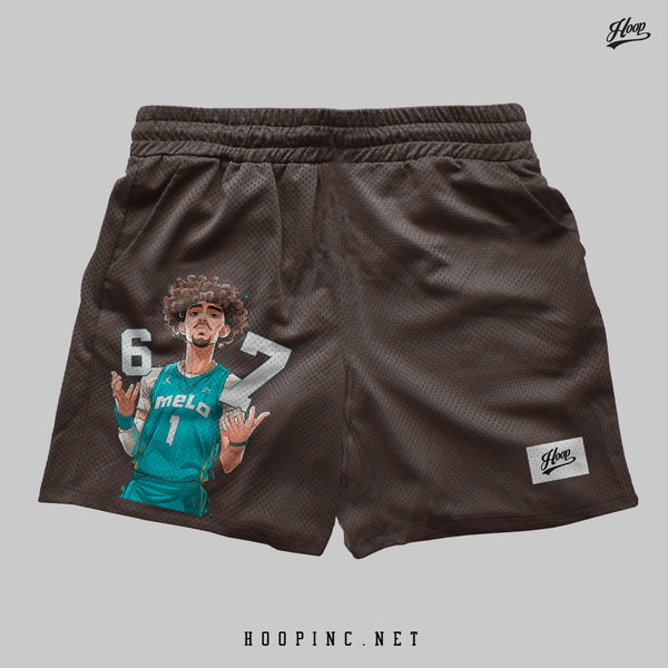 "MELO SIX SEVEN 67" basketball shorts