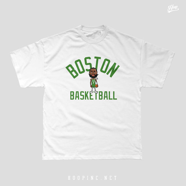 "BOSTON BASKETBALL" Heavy Weight Tee