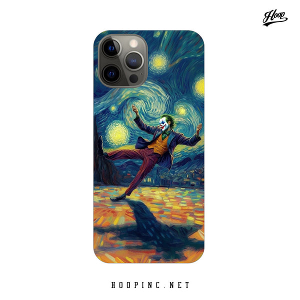 "Dancing in the starry night" Silicone iPhone Case