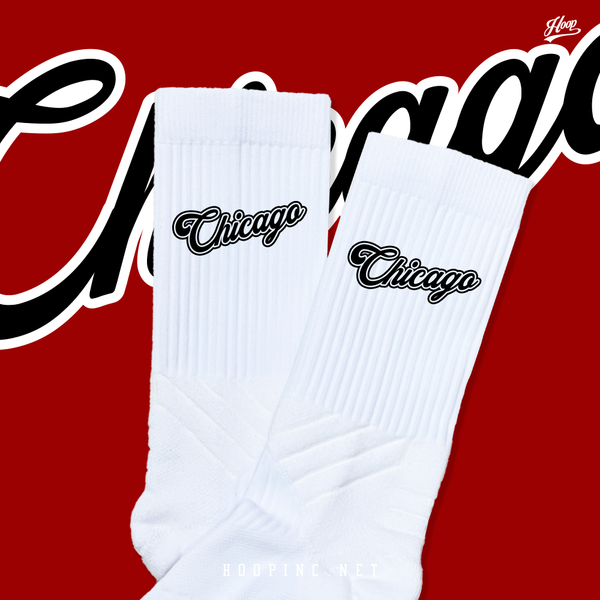 "Chicago - Multi Numbers" socks
