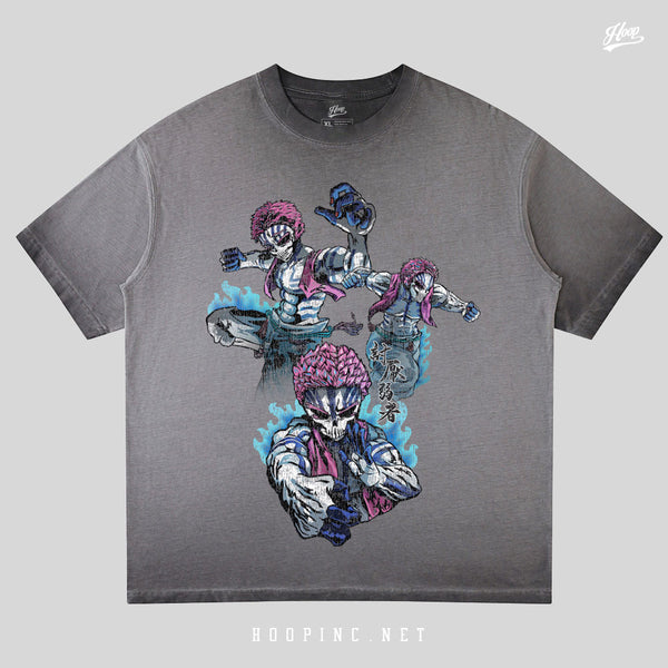 "討厭弱者！Hate the weak! " Washed Tee