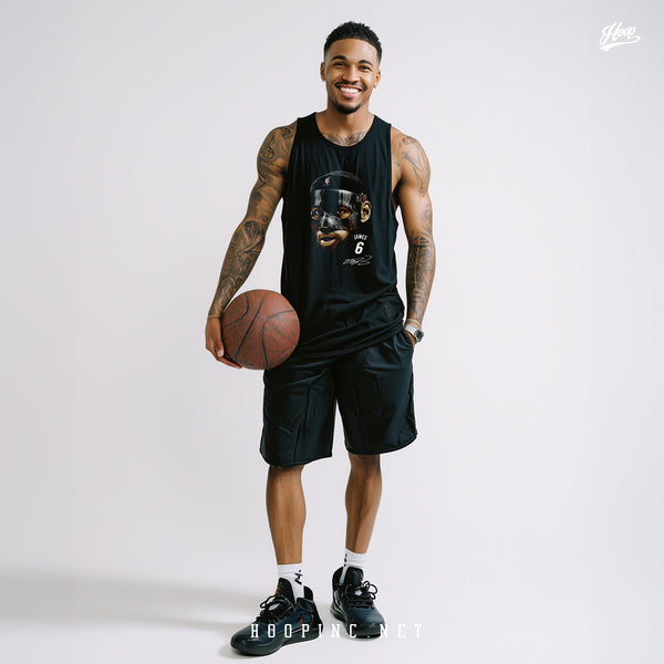 "Masked Bron" Practice Jersey