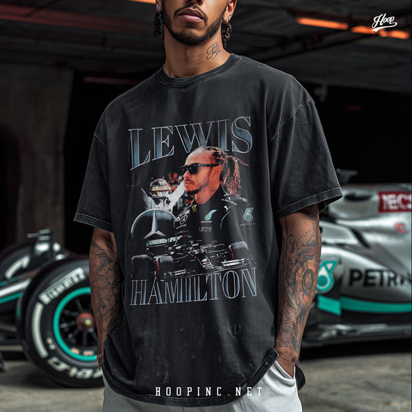 "F1 Racing - Hamilton #2" Washed Tee