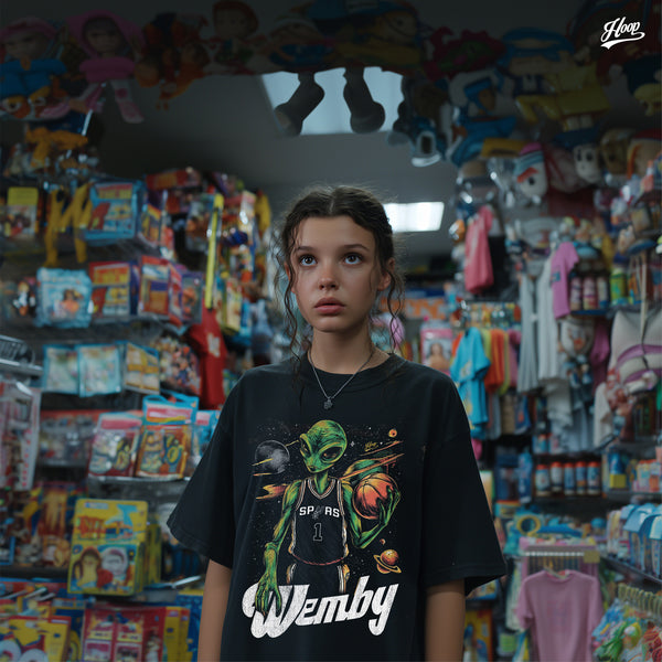 "Alien Wemby" Heavy Weight Tee