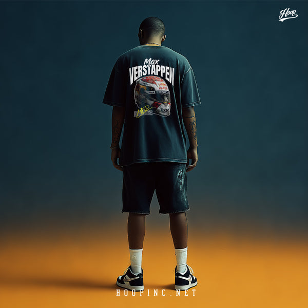 "F1 Racing - Verstappen Helmet" Washed Tee
