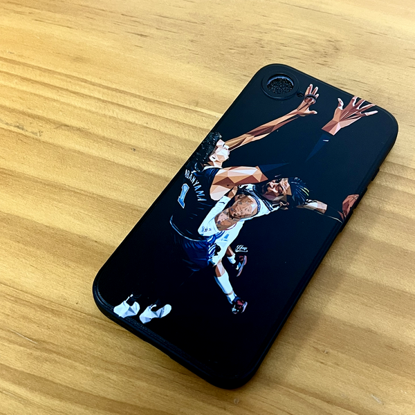 "JA vs Wemby" Silicone iPhone Case