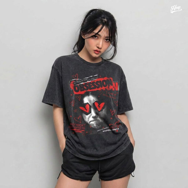 "Obsession One Wish Willow" Washed Tee