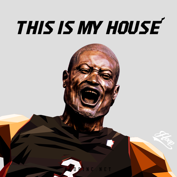 "THIS IS MY HOUSE" heavy weight tee