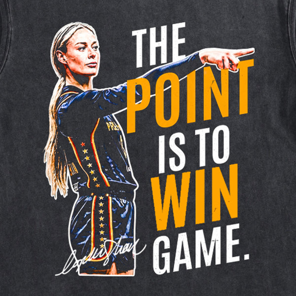 "The Point is to win game" Washed Tee