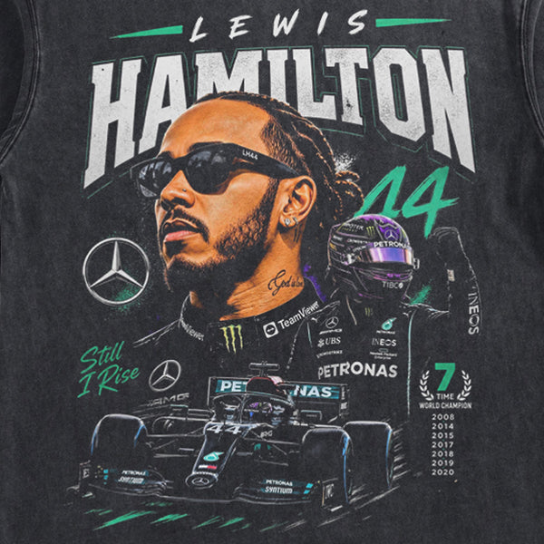 "F1 Racing - Hamilton Poster" Washed Tee