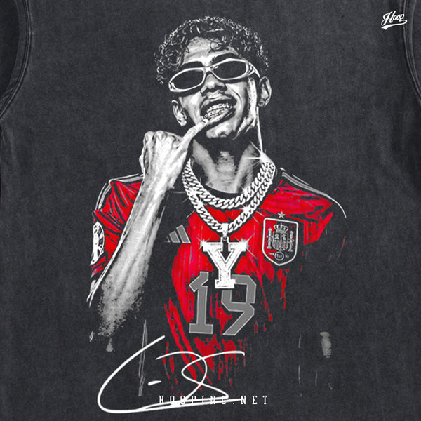 "Yamal Poster" Washed Tee