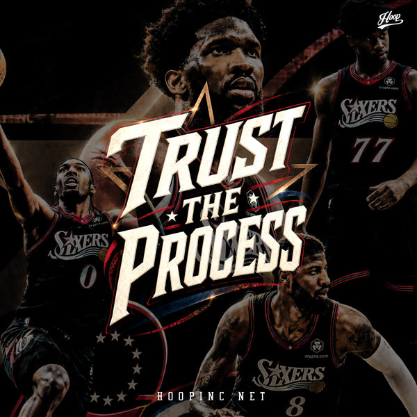 "Trust The Process" Washed Tee