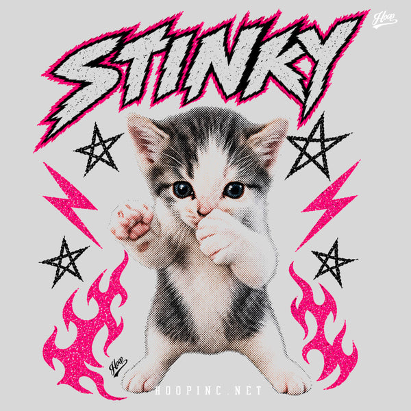 "Stinky Cat" Washed Tee