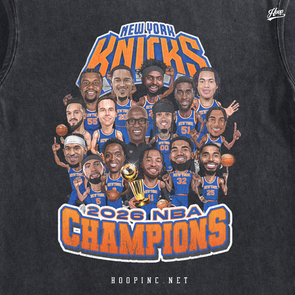 "NEW YORK CHAMPION 2026" Washed Tee