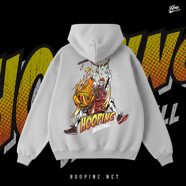 "HOOPINC Basketball Skull #10" Hoodie
