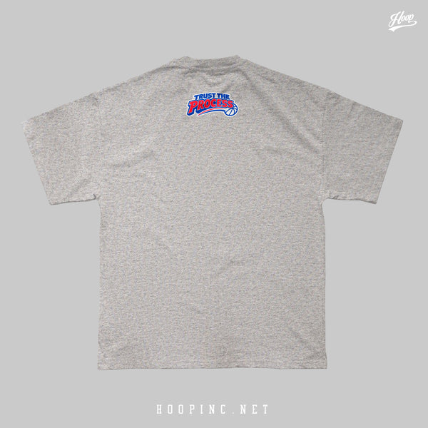 【費城新時代·首發紀念】Philly Lineup "Trust The Process" Q版五虎潮流重磅棉 Tee