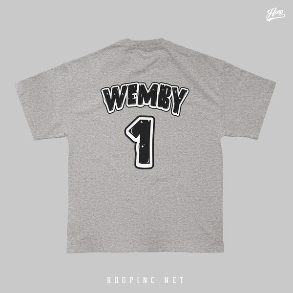 "Wemby Alien 2 Easy" heavy weight tee