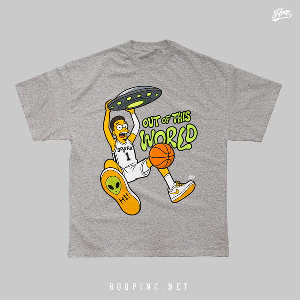"Wemby Alien Out of This World" tee