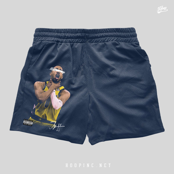 "HALI CHOKE SIGN" basketball shorts