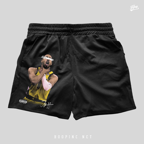 "HALI CHOKE SIGN" basketball shorts