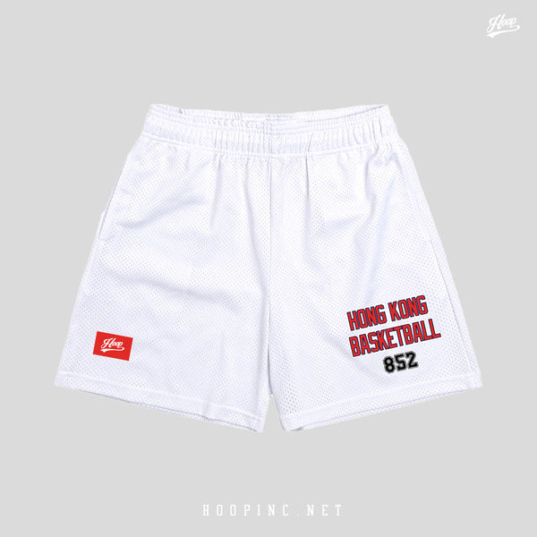 "HONG KONG BASKETBALL 852" shorts