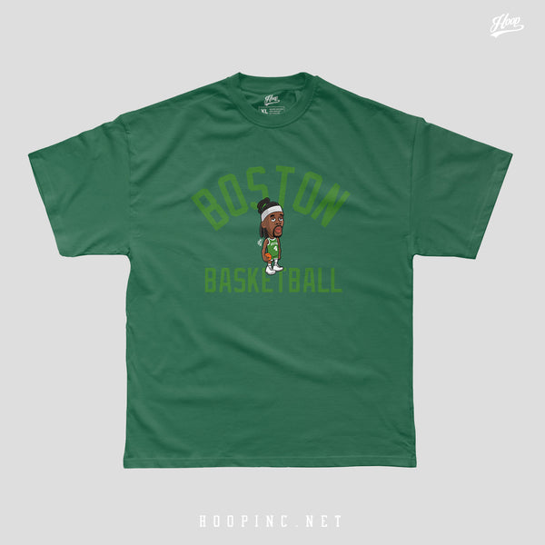 "BOSTON BASKETBALL" Heavy Weight Tee