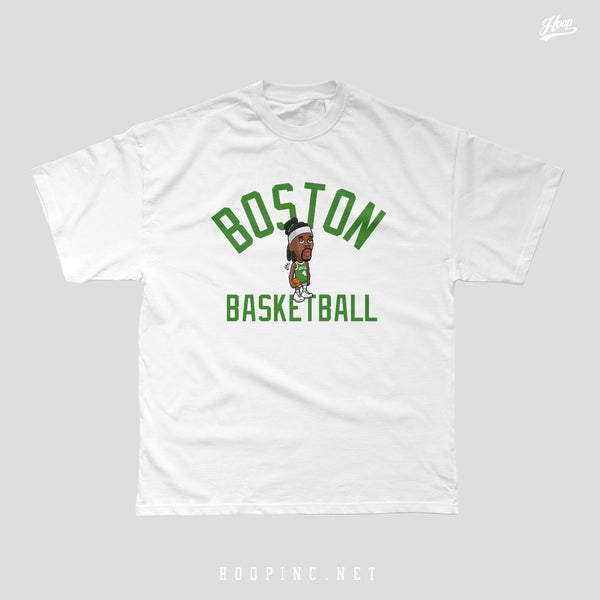 "BOSTON BASKETBALL" Heavy Weight Tee