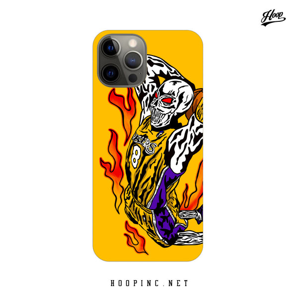 "Mamba Skull" Silicone iPhone Case