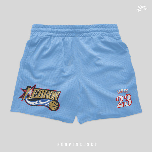 "Sixers Lebron" basketball shorts