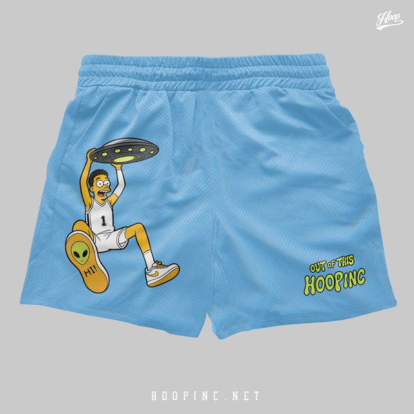 "Alien Out of This World" basketball shorts