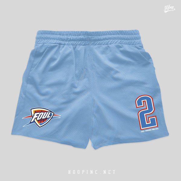 ""2 Free Throws" basketball shorts