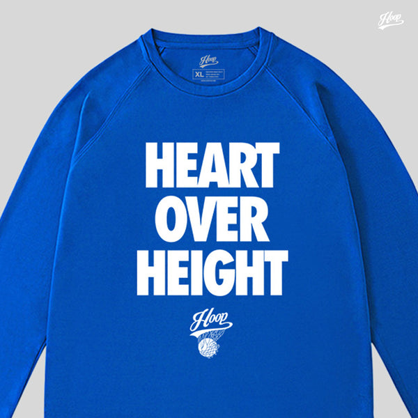 "HEART OVER HEIGHT" Long sleeve quick dry shooting tee