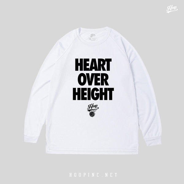 "HEART OVER HEIGHT" Long sleeve quick dry shooting tee