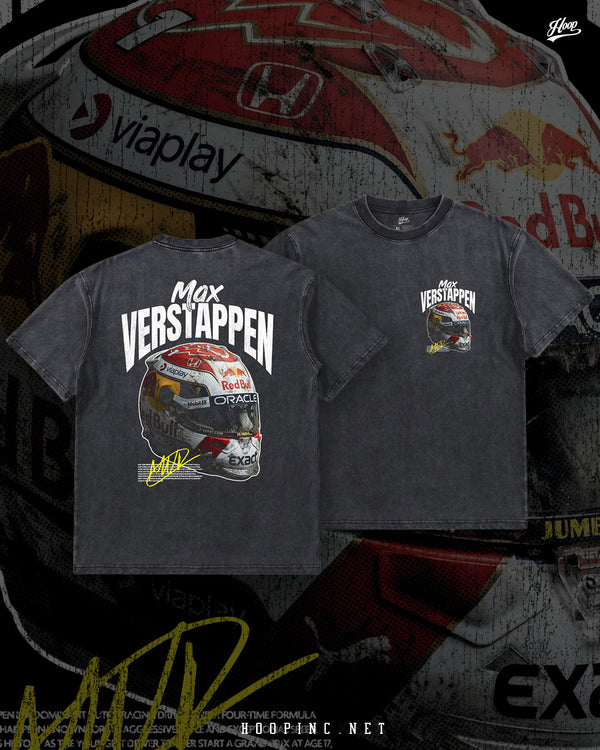 "F1 Racing - Verstappen Helmet" Washed Tee