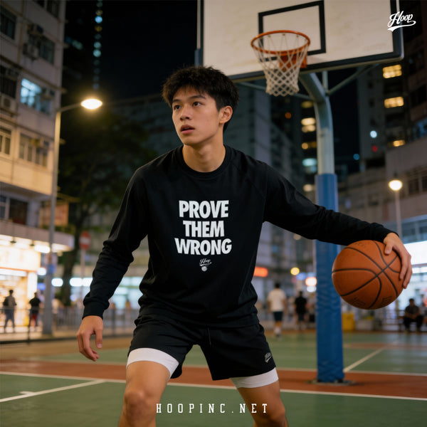 "PROVE THEM WRONG" Long sleeve quick dry shooting tee