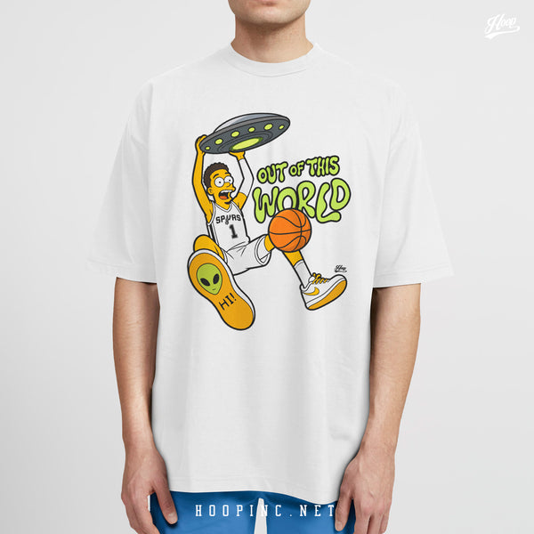 "Wemby Alien Out of This World" tee